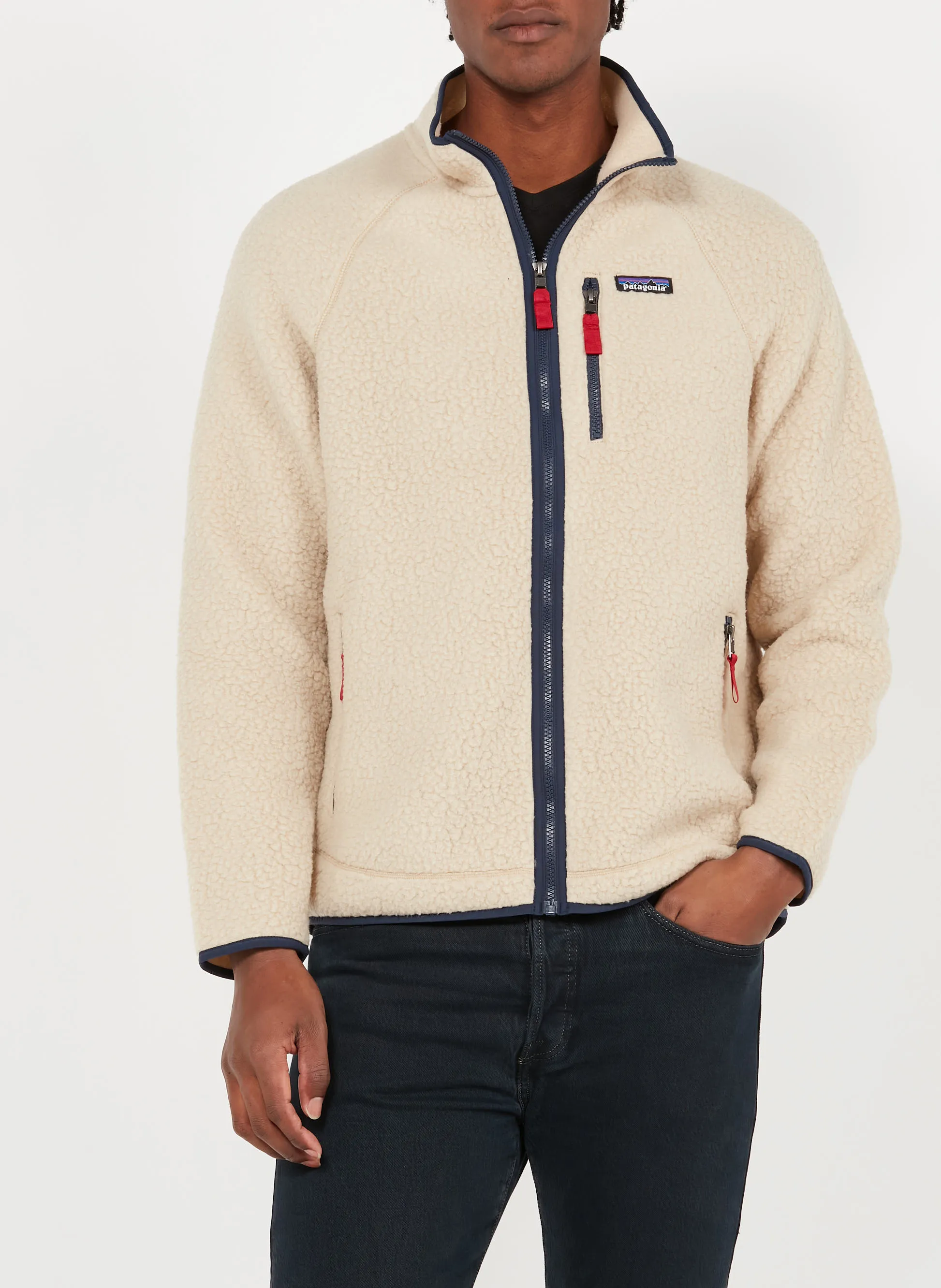  PATAGONIA   Pile a collo alto testurizzato | Beige