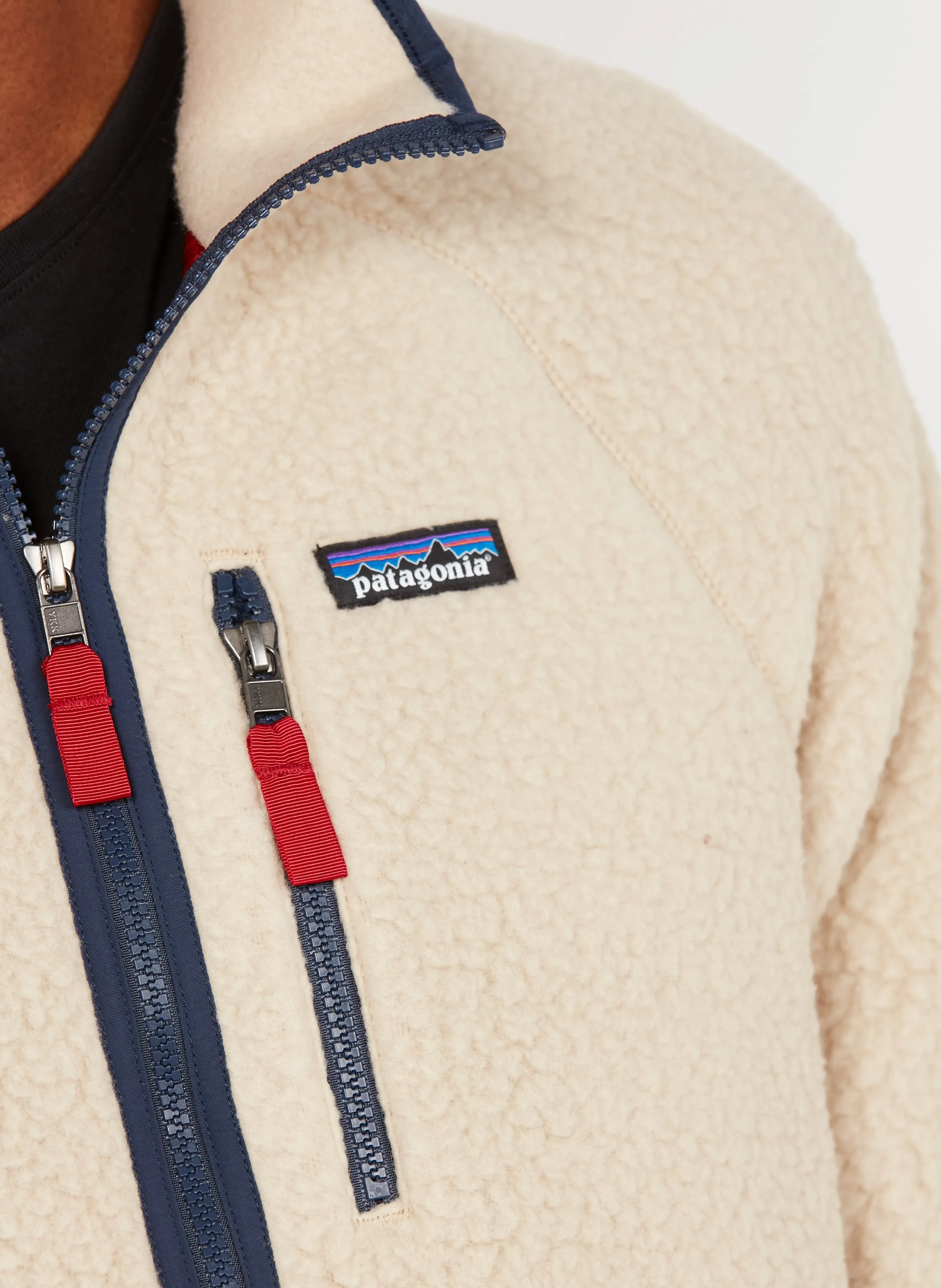  PATAGONIA   Pile a collo alto testurizzato | Beige