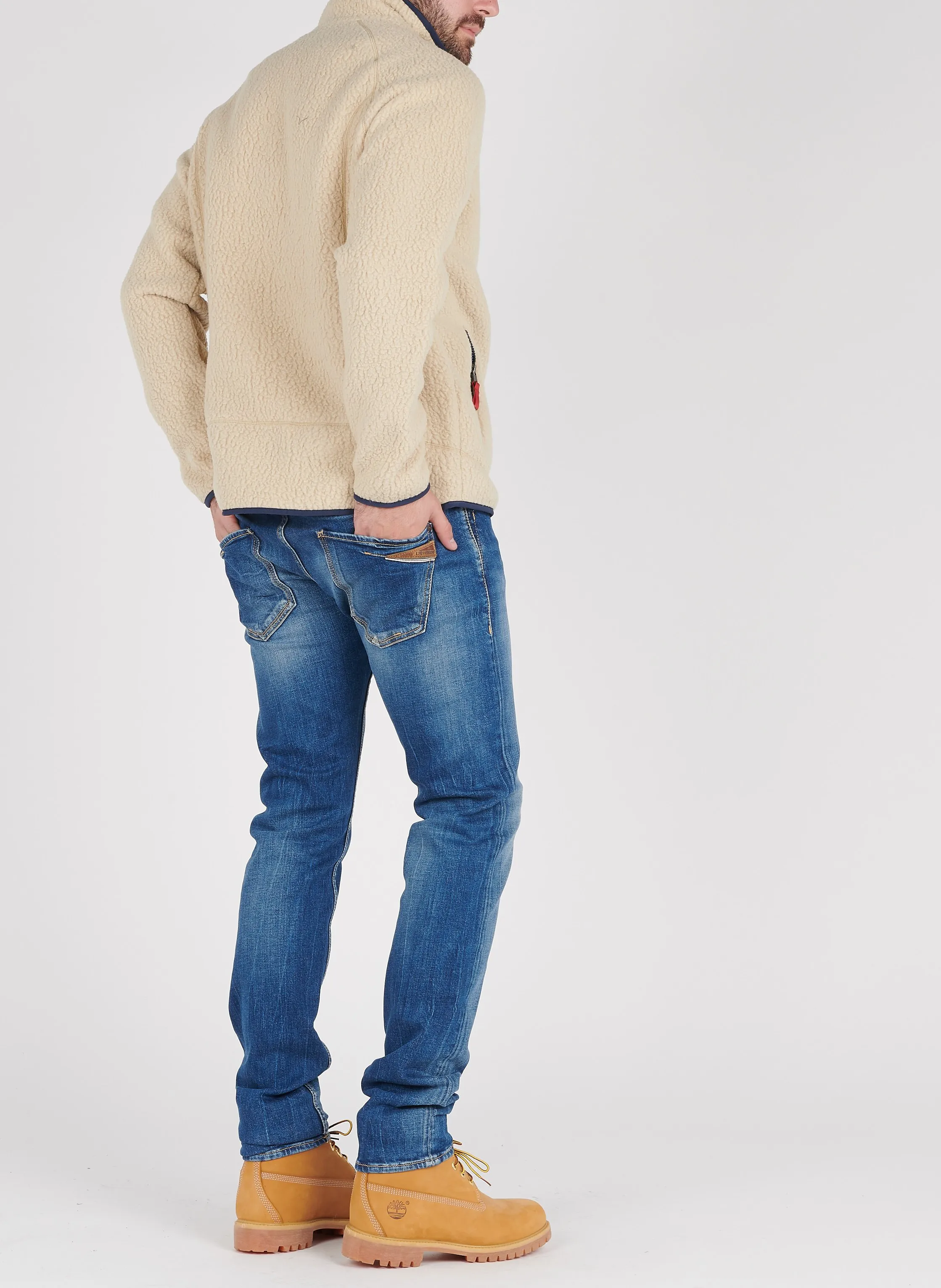  PATAGONIA   Pile a collo alto testurizzato | Beige