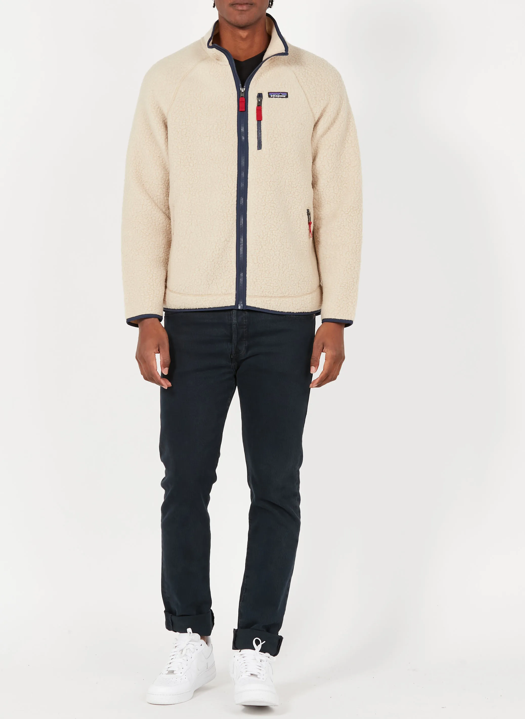  PATAGONIA   Pile a collo alto testurizzato | Beige