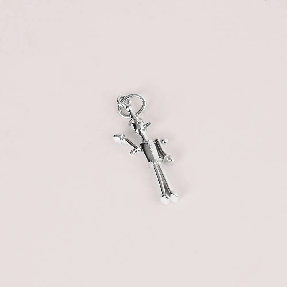 Pendente Pinocchio Love Beats Argento Rodiato 925/1000 1691860