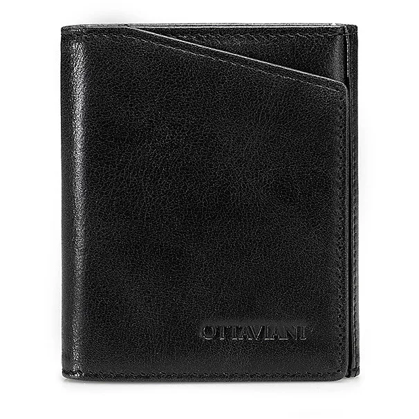 Portafoglio Ottaviani Pelle Nero