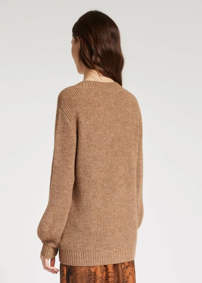Pullover con paillettes