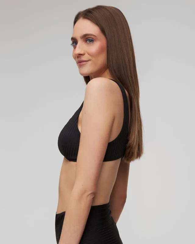 Reggiseno nero del costume da bagno da donna Rip Curl Premium Surf Bralette