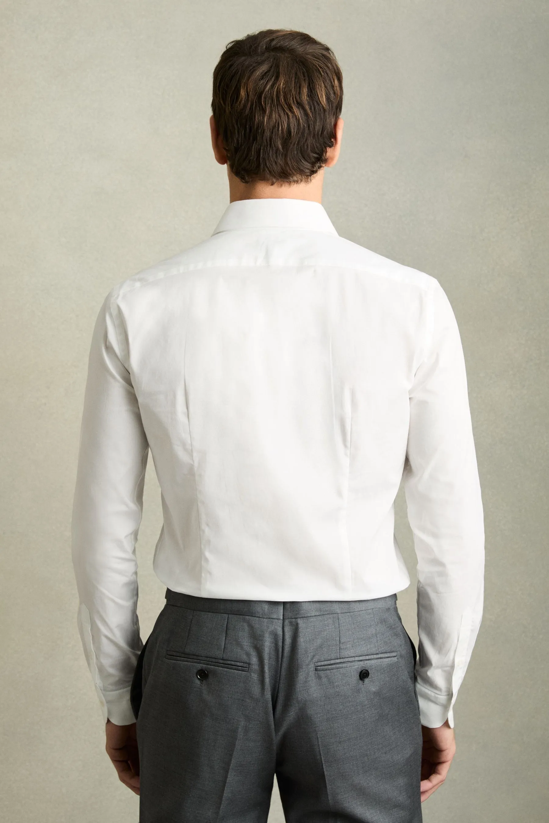 Reiss Kiana - Camicia Blend Vestibilità attillata / Slim cotone    