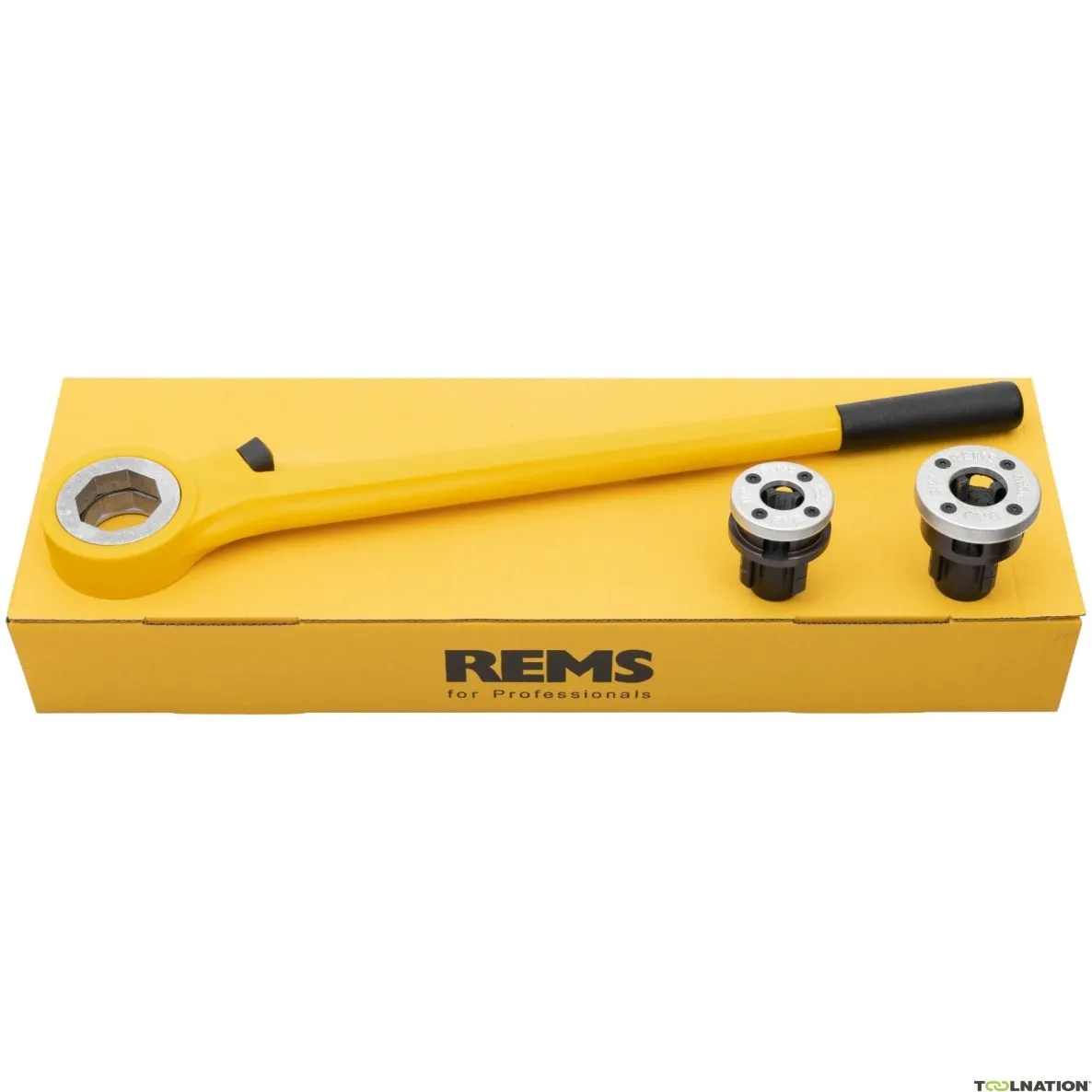 Rems 520008 Eva Set R 1/2-3/4" Ferro da taglio manuale con teste di taglio a cambio rapido
