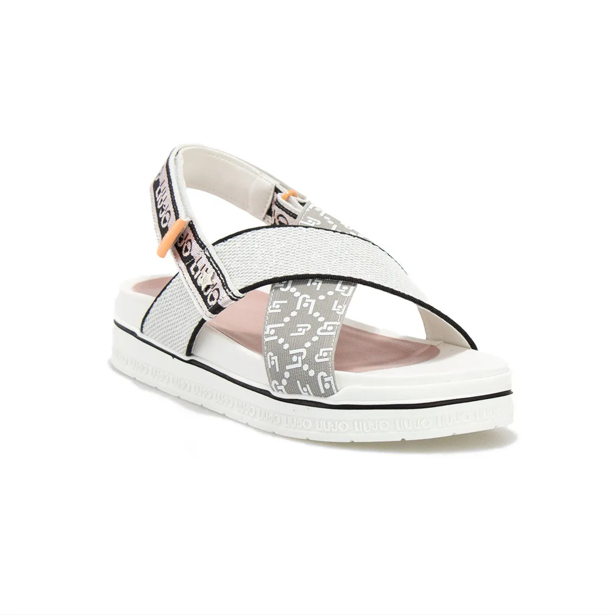 Sandalo Liu Jo Girl Chantal 13 Latte/Grigio/Lurex