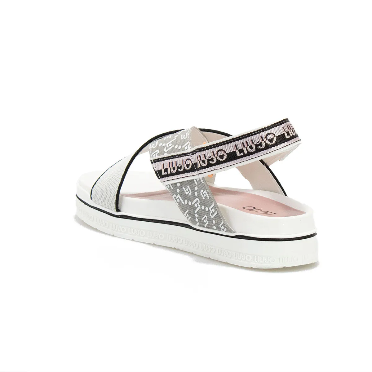 Sandalo Liu Jo Girl Chantal 13 Latte/Grigio/Lurex