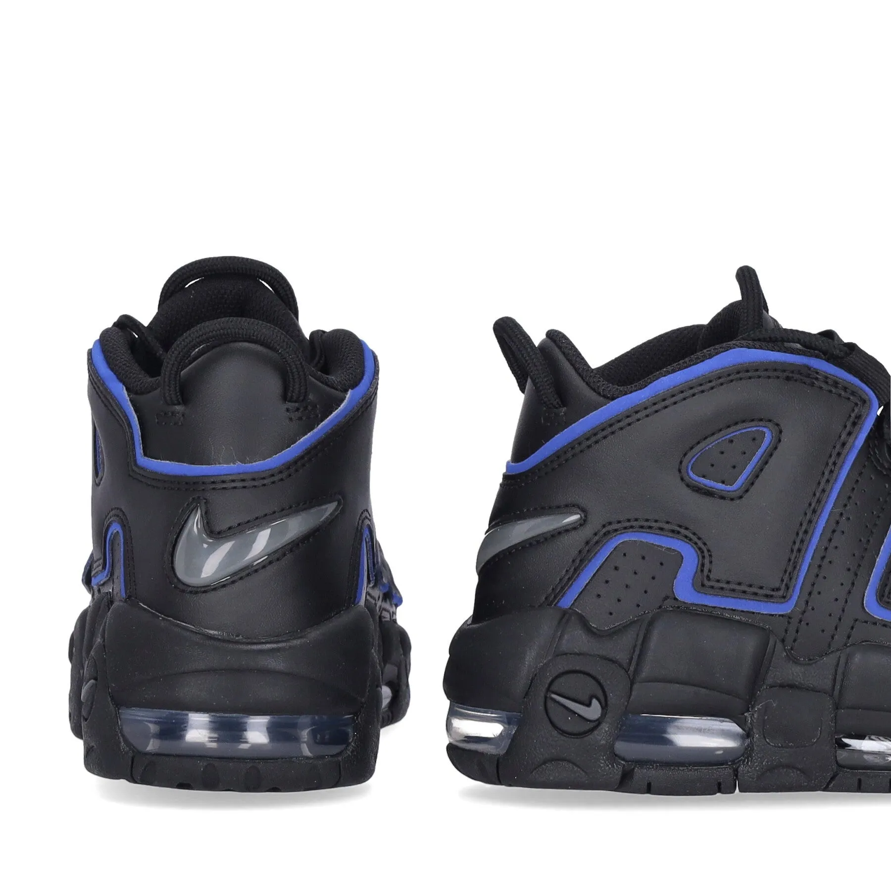 Scarpa Alta Uomo Air More Uptempo 96 Black/iron Grey/game Royal