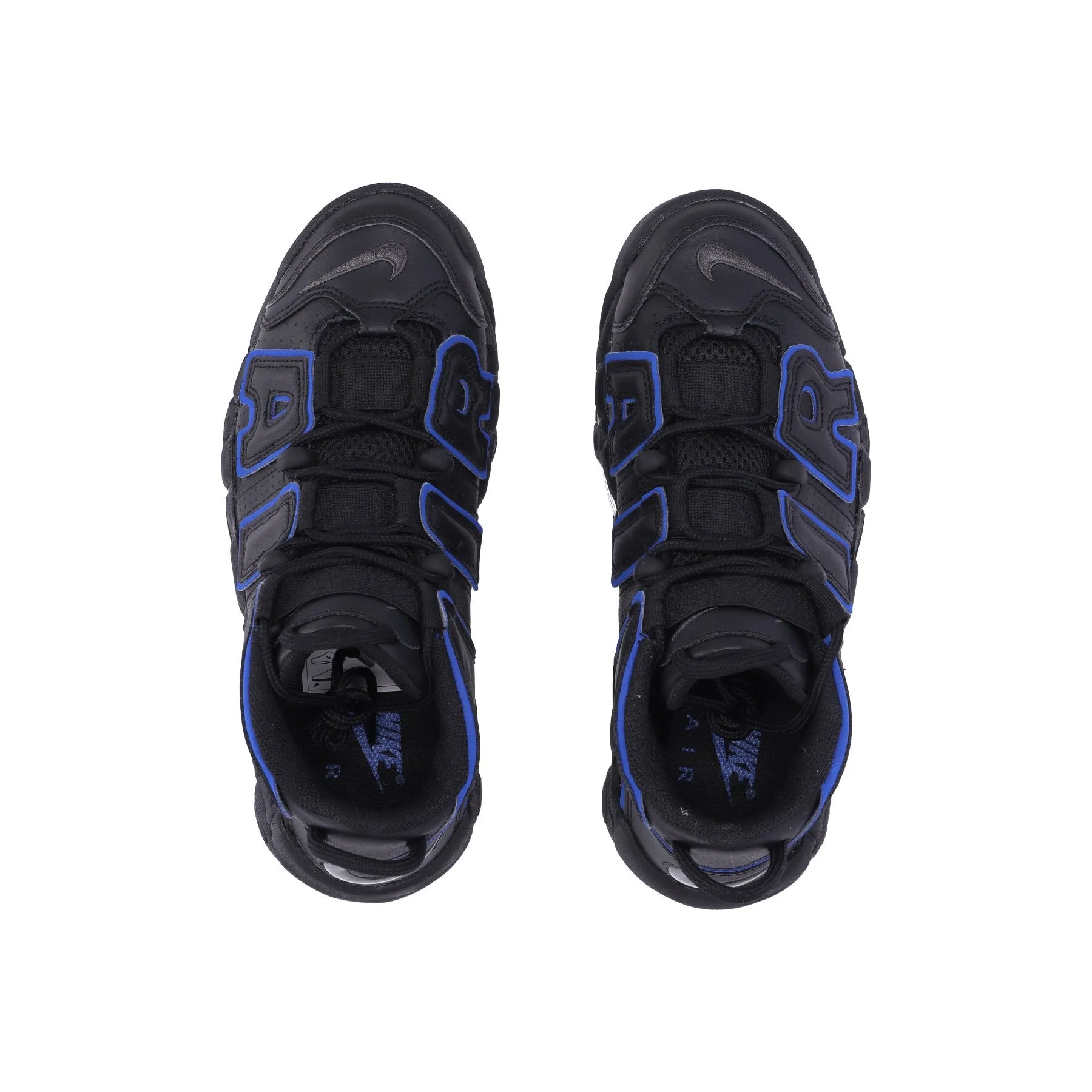 Scarpa Alta Uomo Air More Uptempo 96 Black/iron Grey/game Royal
