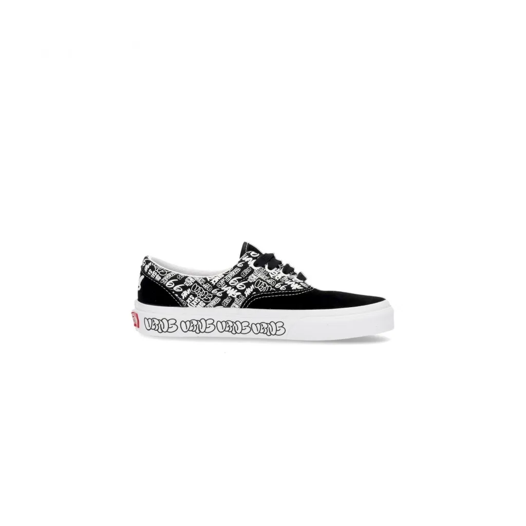 scarpa bassa uomo era graffiti BLACK/WHITE