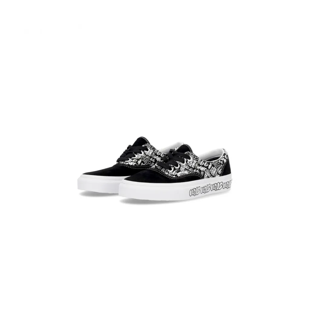 scarpa bassa uomo era graffiti BLACK/WHITE