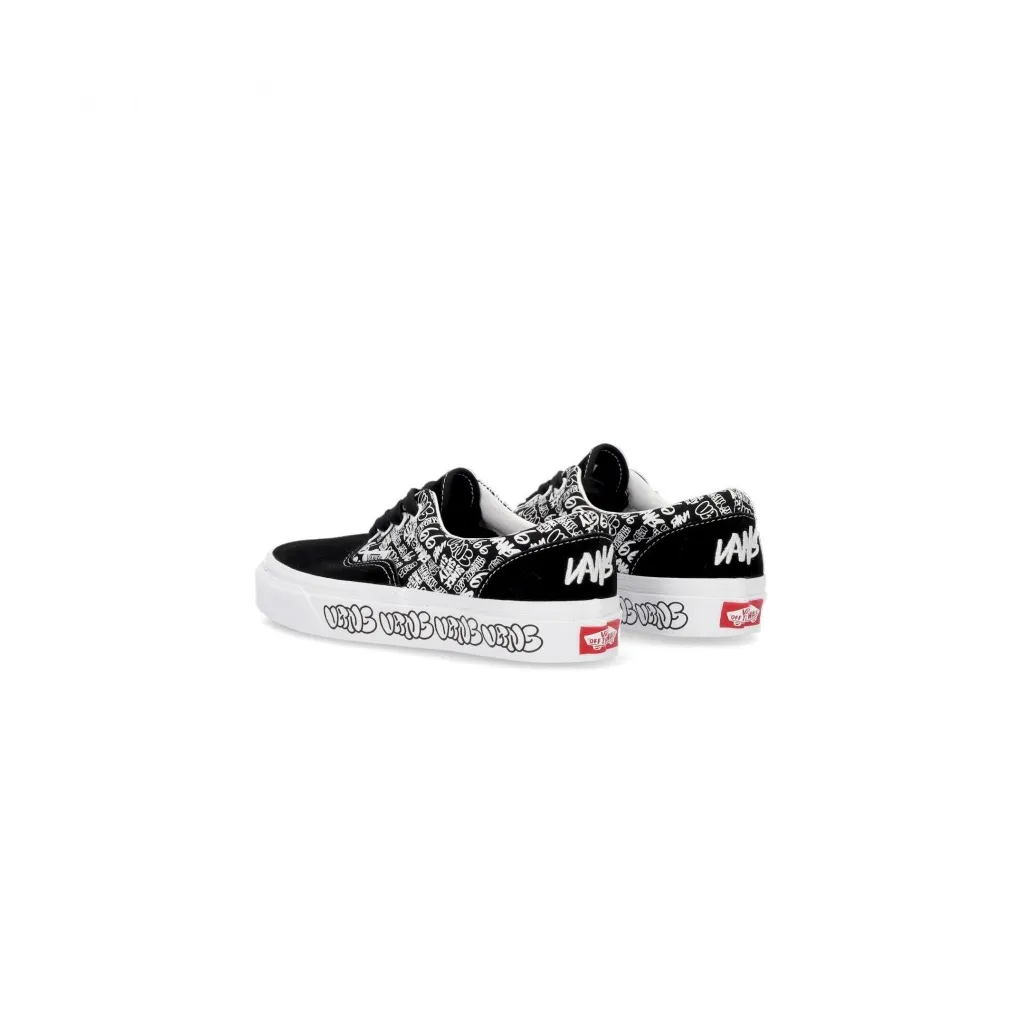 scarpa bassa uomo era graffiti BLACK/WHITE