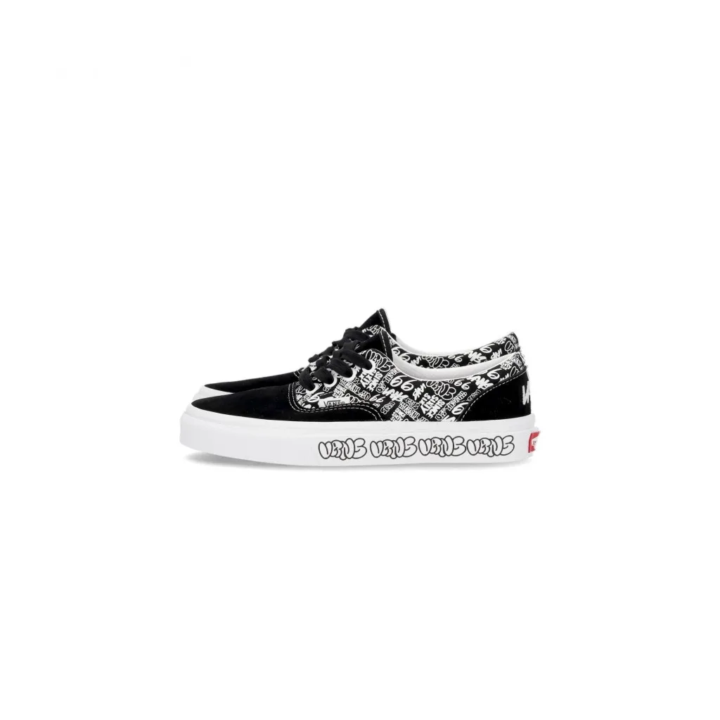 scarpa bassa uomo era graffiti BLACK/WHITE