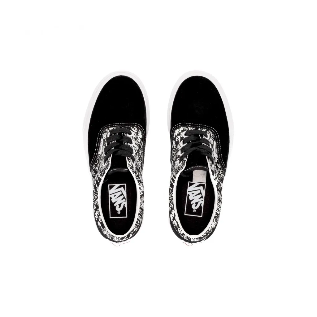 scarpa bassa uomo era graffiti BLACK/WHITE