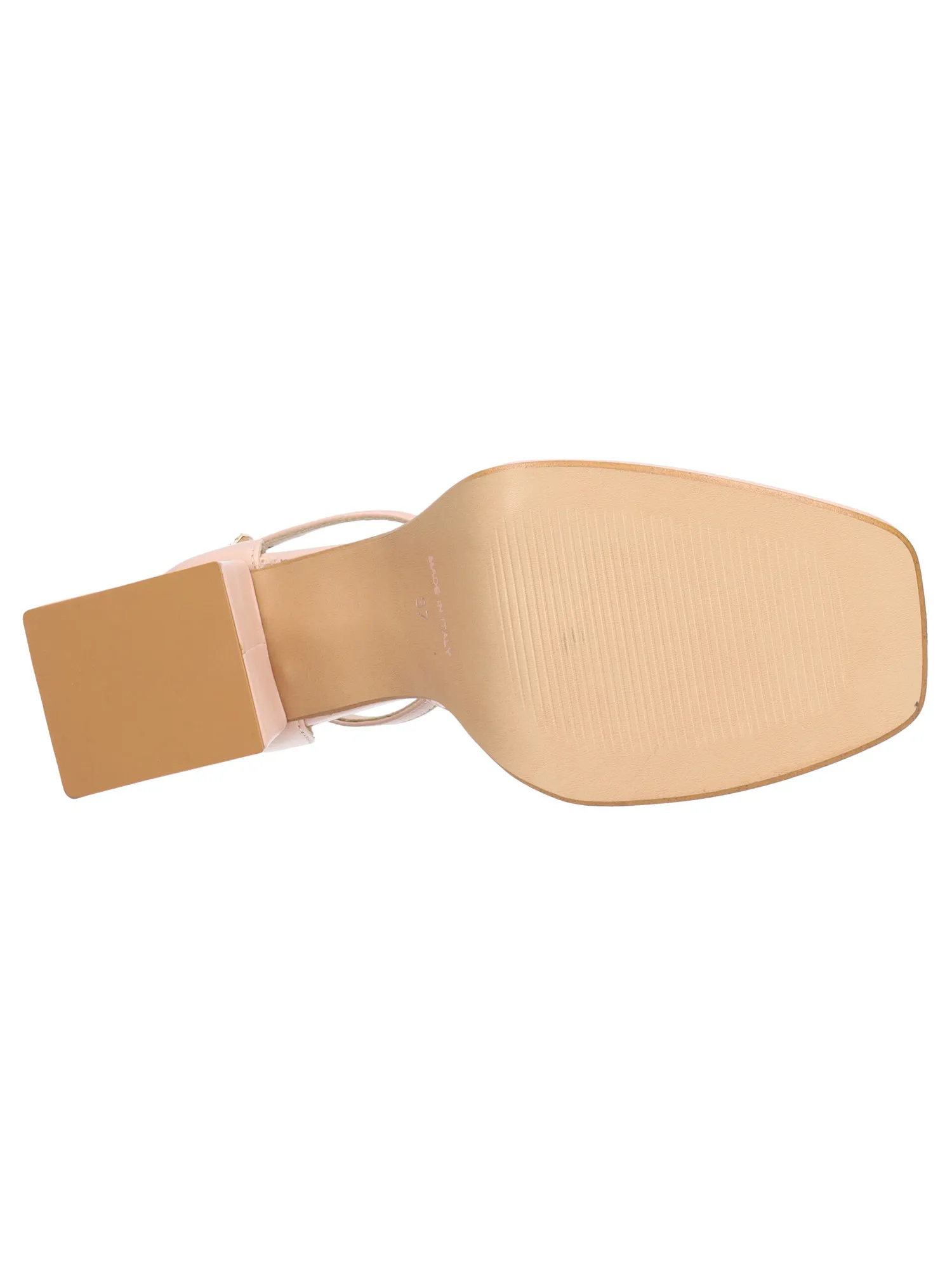 Scarpa con tacco largo Hilya da donna cipria