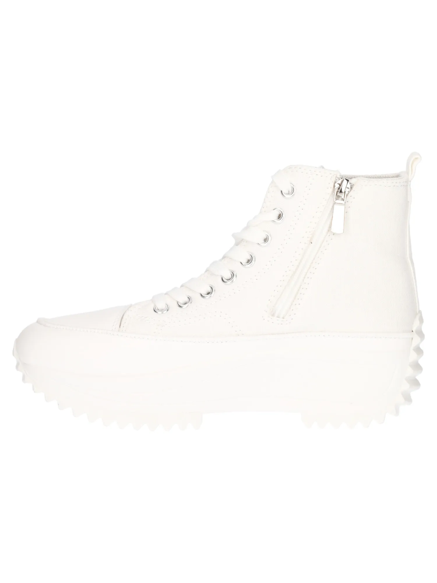 Sneaker platform Refresh Vegan da donna bianca