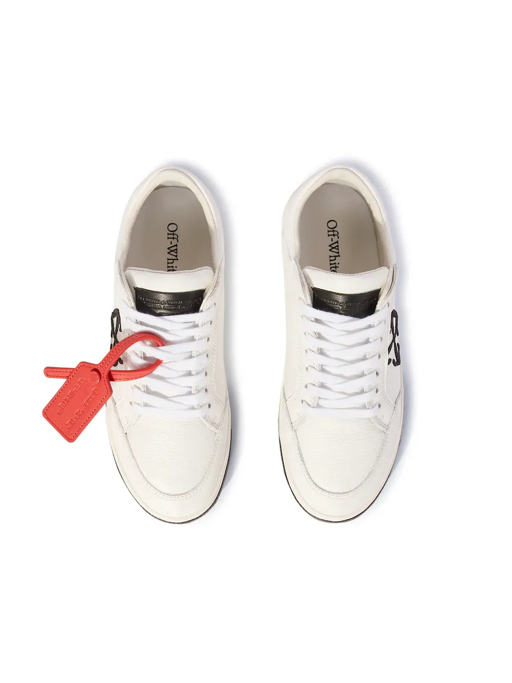 SNEAKERS OFF WHITE VULCANIZED IN PELLE