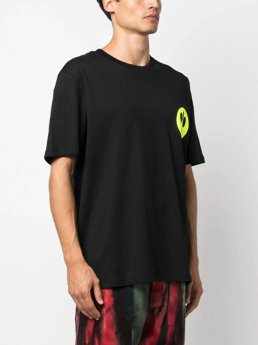 T-shirt con stampa smiley