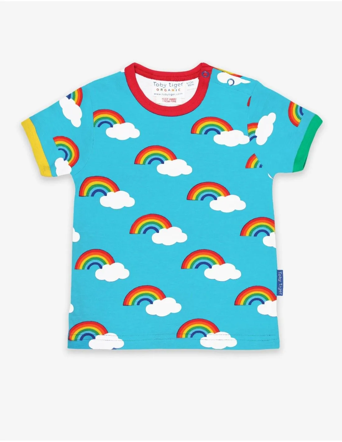 T-SHIRT IN COTONE BIOLOGICO "ARCOBALENI"
