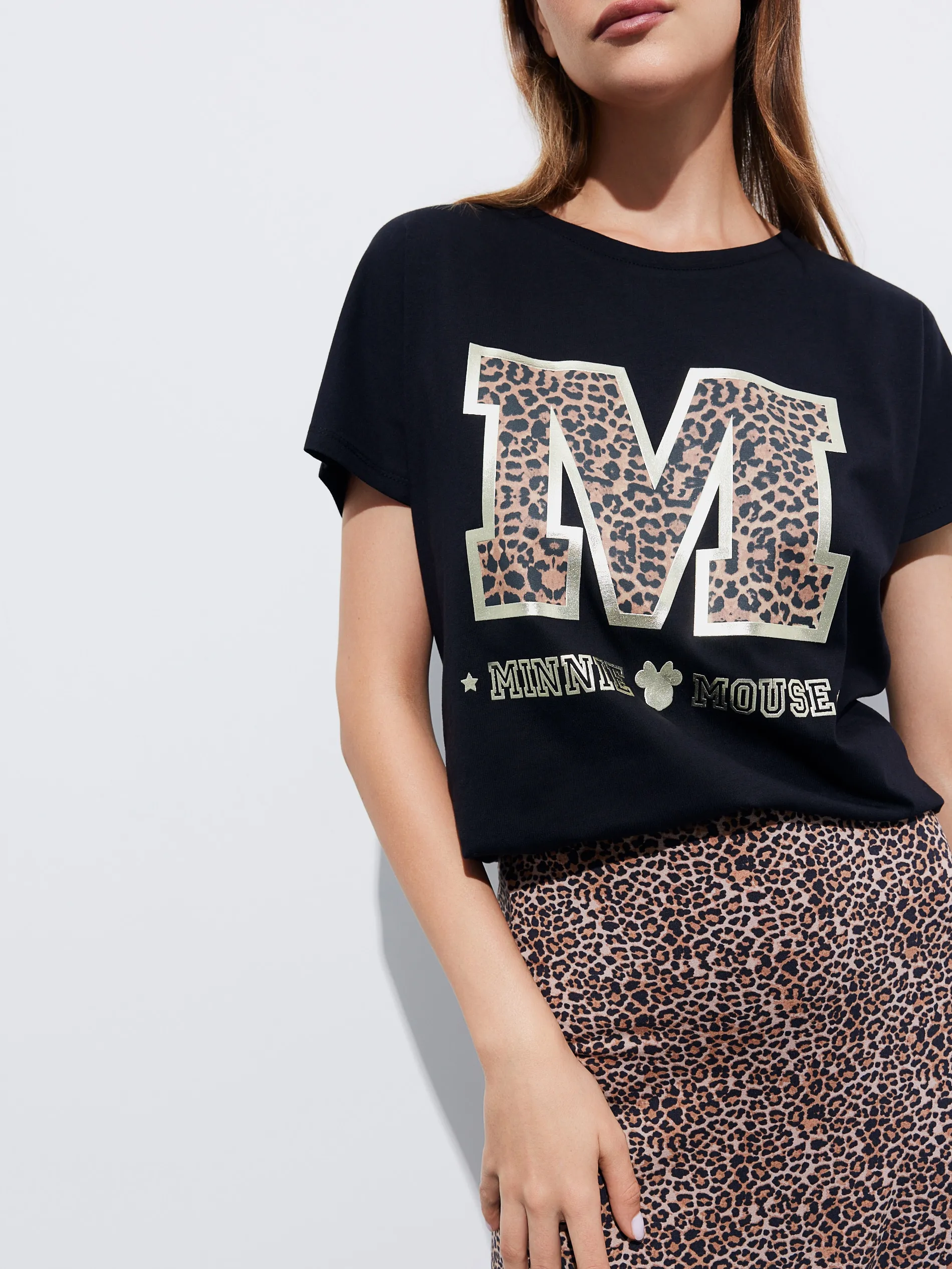 T-shirt in cotone con stampa