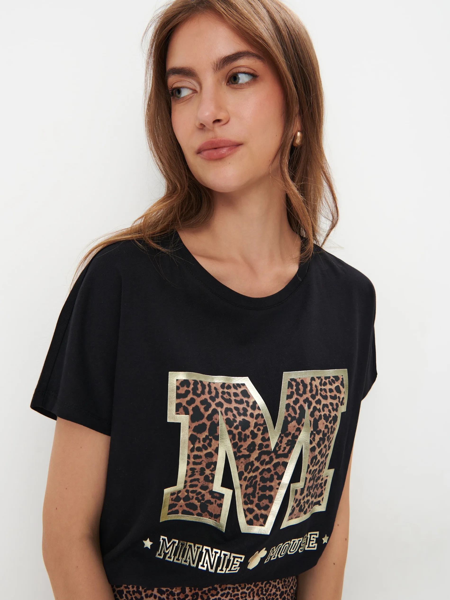 T-shirt in cotone con stampa