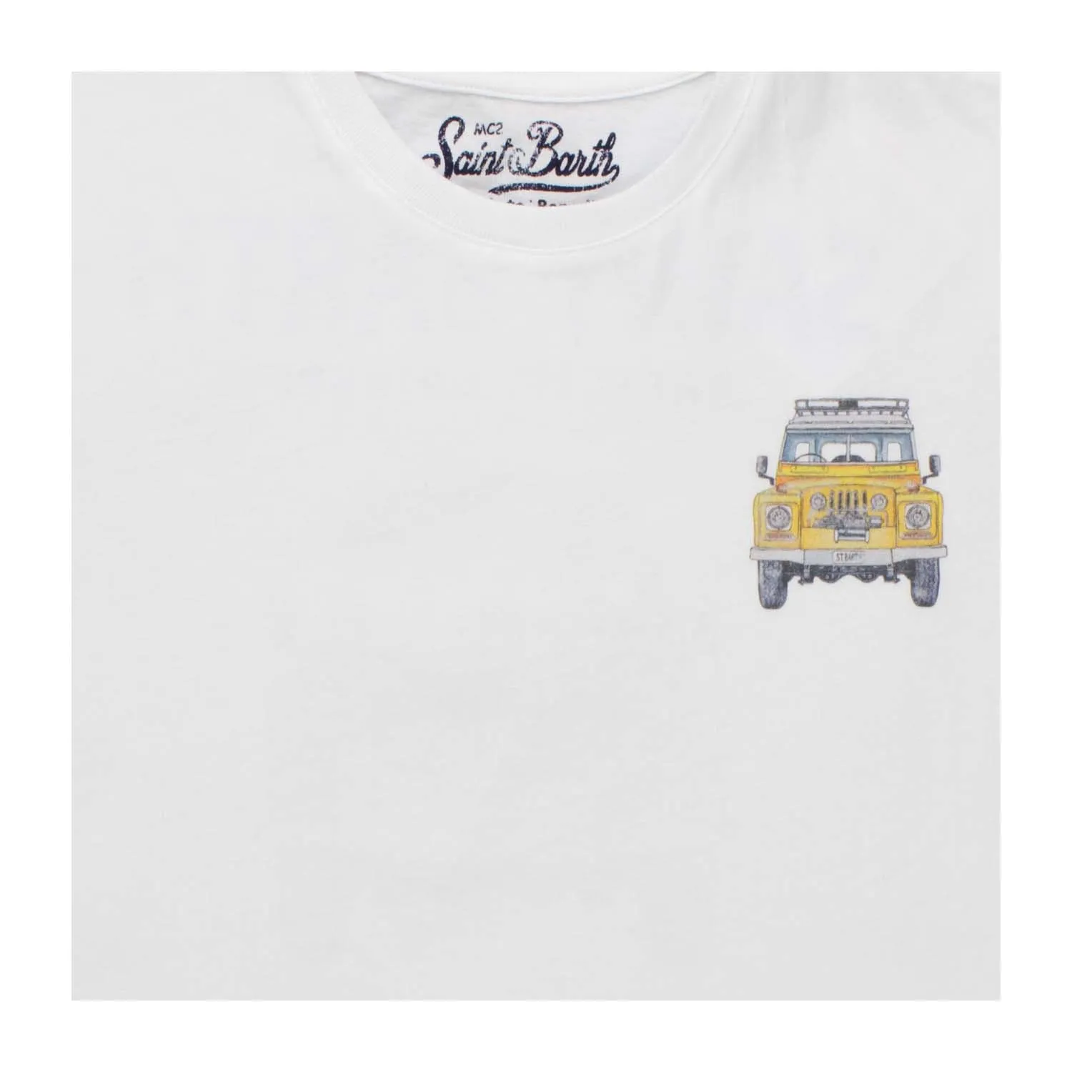 T-Shirt Jeep Bianca Bambino Teen