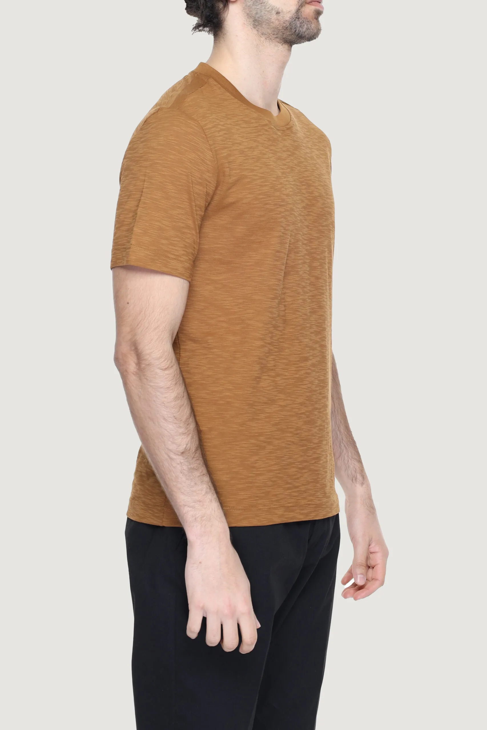 T-shirt Liu-jo GIRO MC FLAMEGIRO Marrone