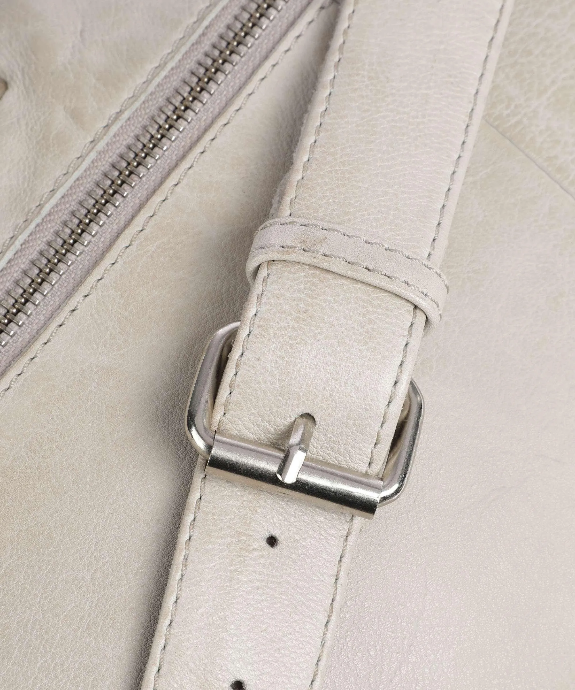  Taschendieb Wien Kohlmarkt 7 Marsupio pelle di vacchetta grana beige  