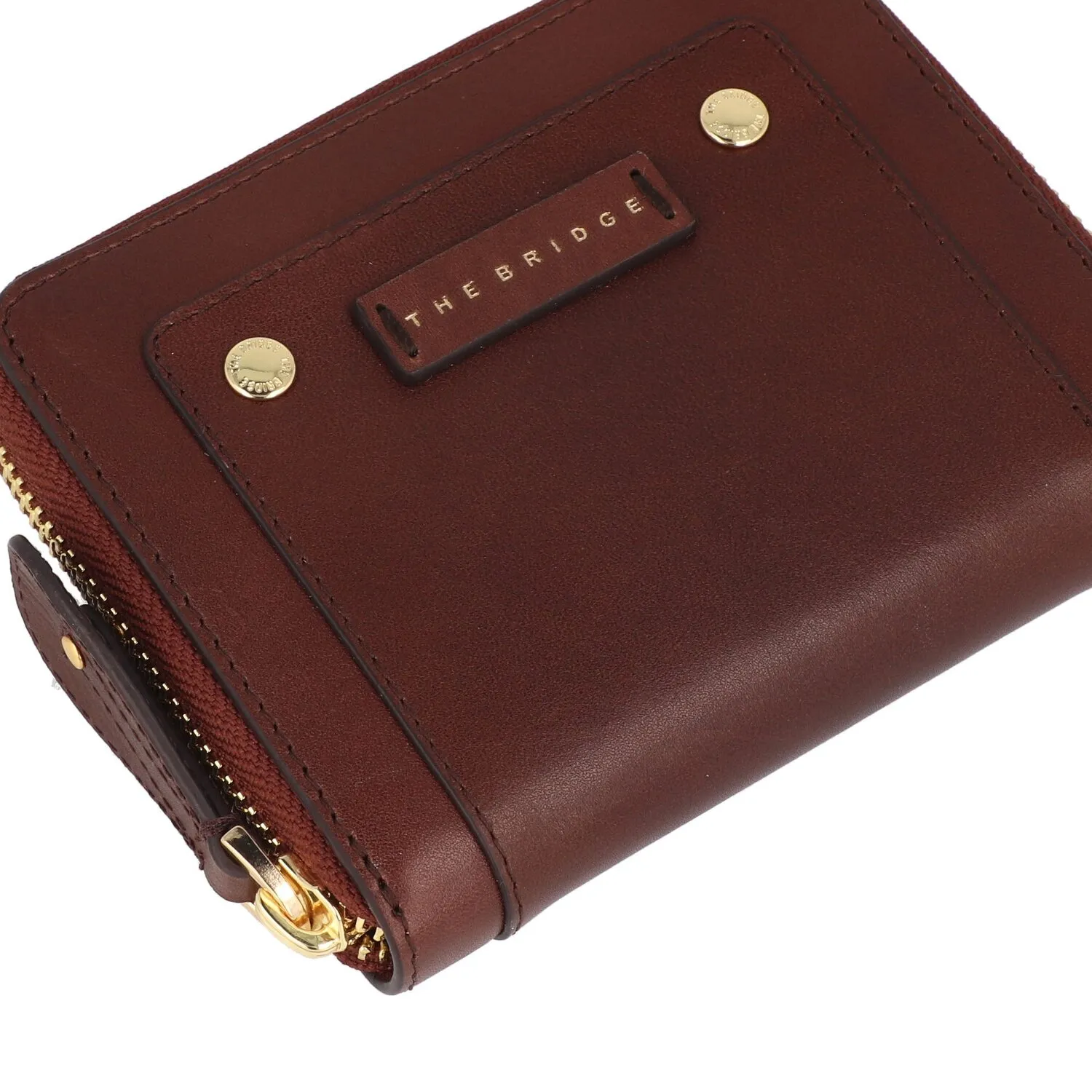The Bridge Cecilia Portafoglio Protezione RFID Pelle 13 cm