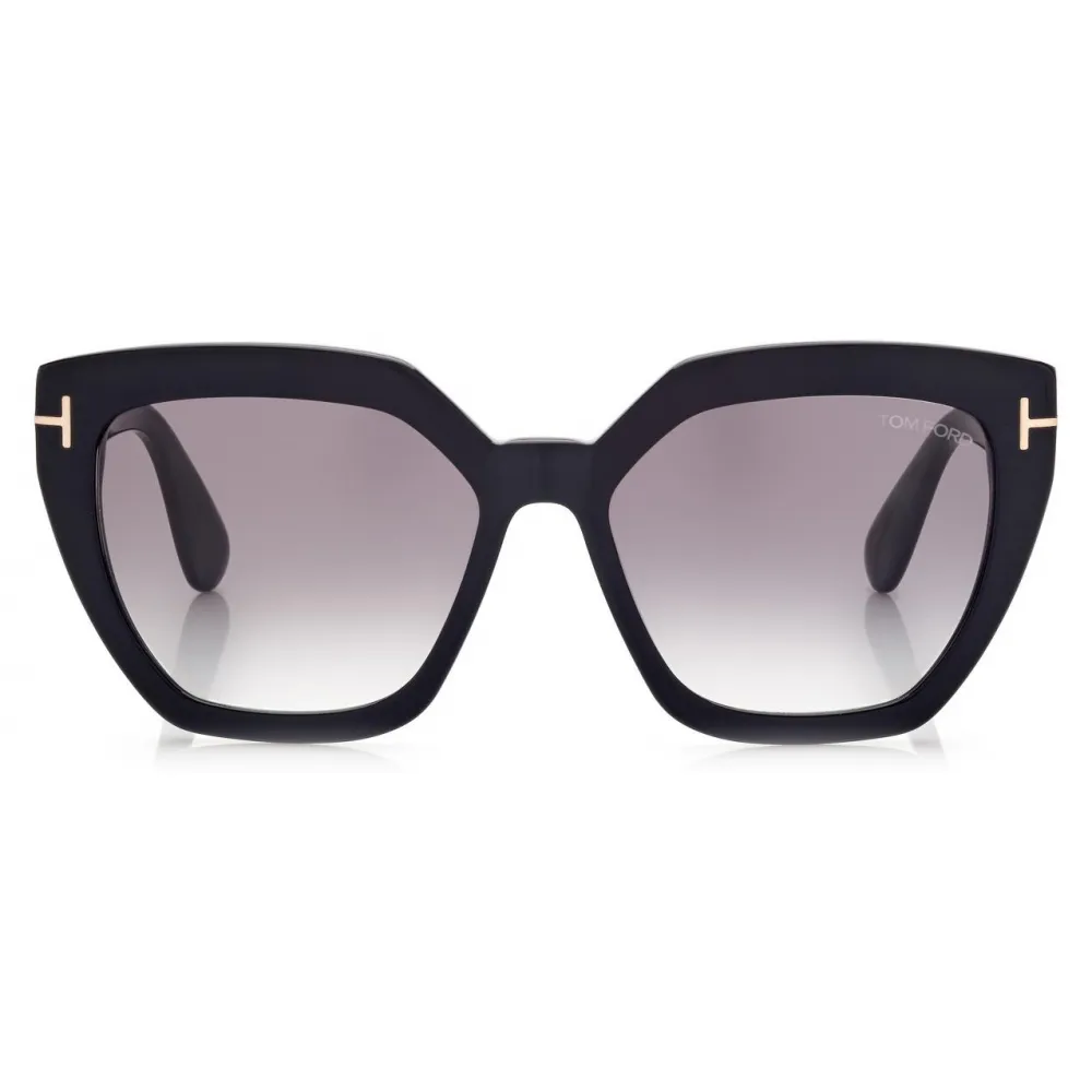 Tom Ford - Phoebe Sunglasses - Occhiali da Sole Quadrati - Nero - FT0939