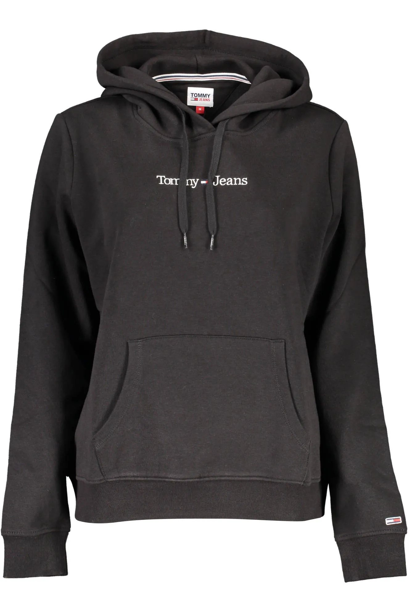 Tommy Hilfiger felpa cappuccio nero   