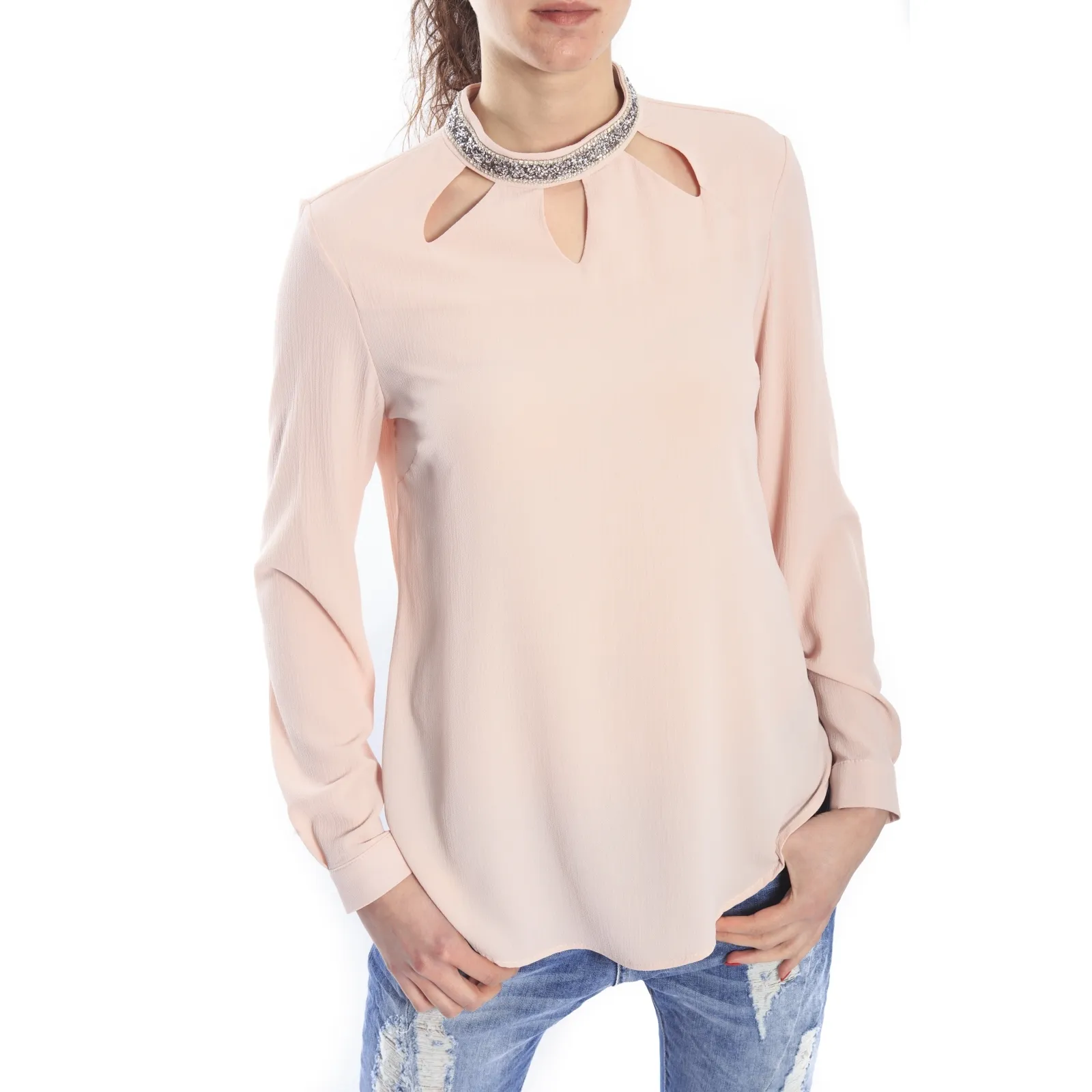 ZIMO Blusa / Camicia con strass COLORS Art. CAM503 NEW