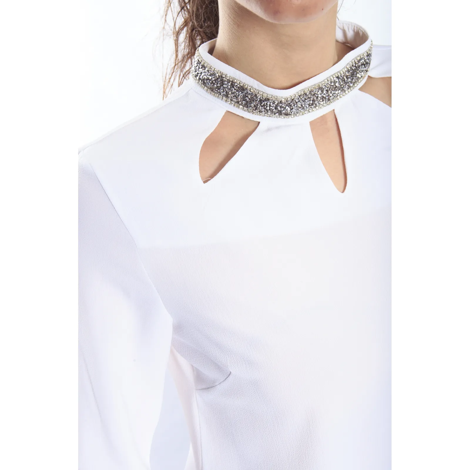 ZIMO Blusa / Camicia con strass COLORS Art. CAM503 NEW