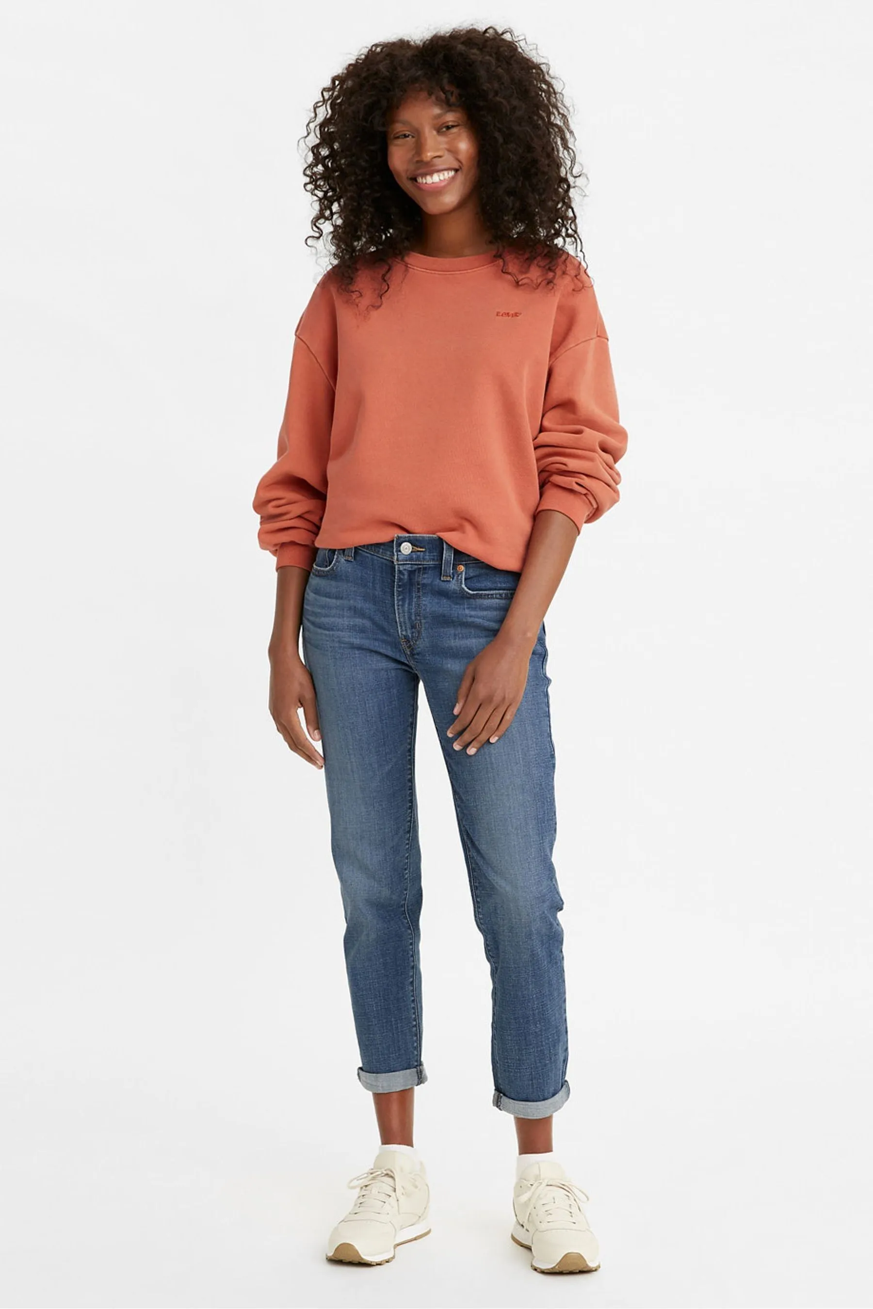 ® Levi's - Boyfriend Jeans a vita medio alta    